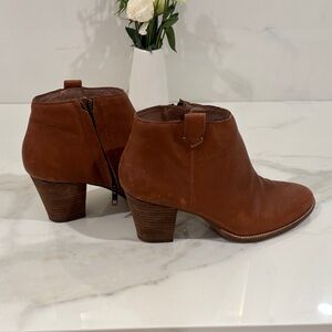 Madewell Chestnut Ankle Booties